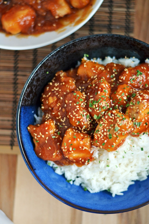 Honey Sesame Chicken Ambslovesfood