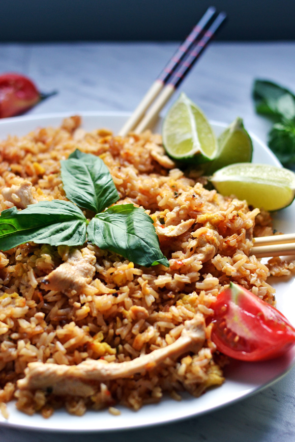 THAI CHICKEN FRIED RICE | AMBS LOVES FOOD