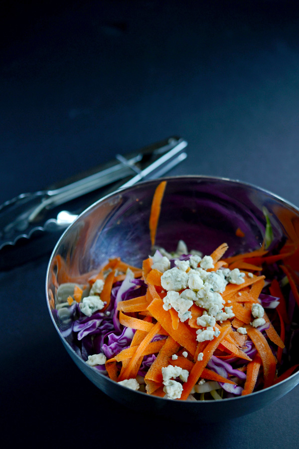 BLUE CHEESE COLESLAW – AMBS LOVES FOOD