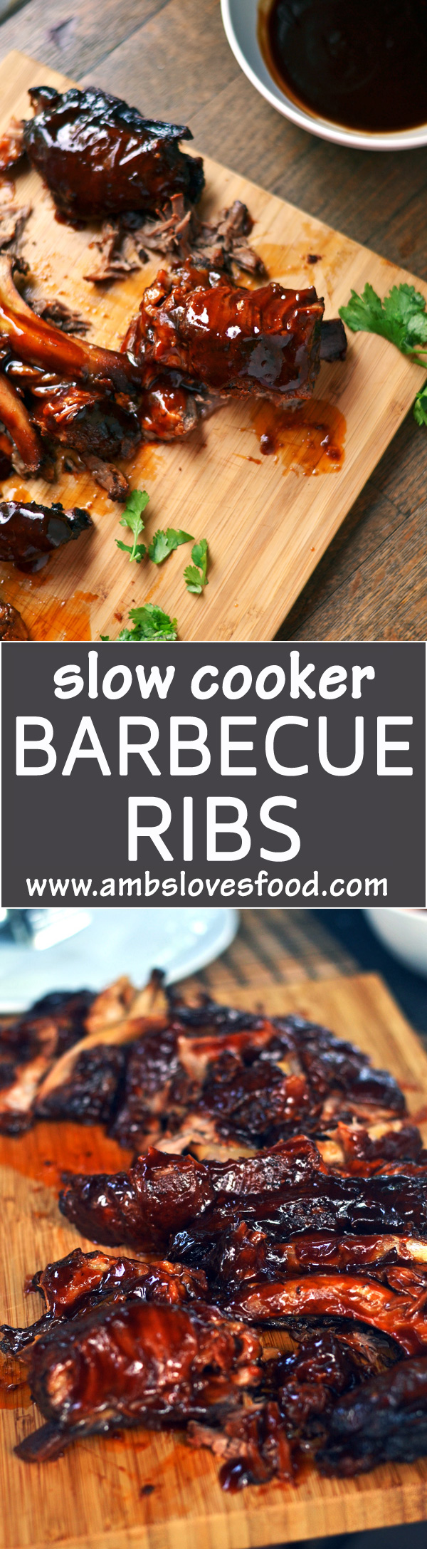 SLOW COOKER BARBECUE RIBS – AMBS LOVES FOOD