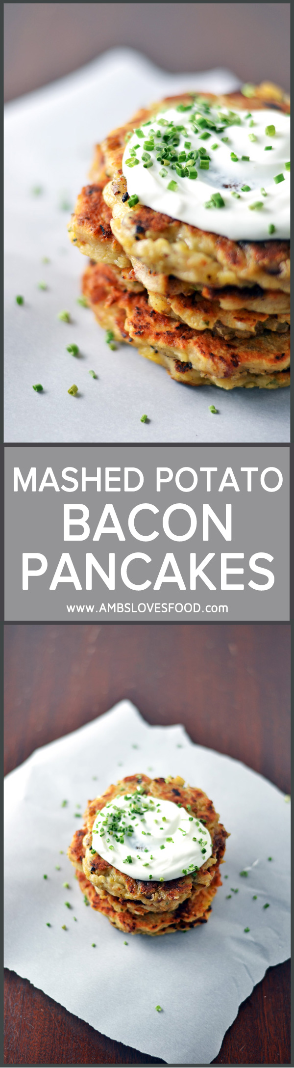 MASHED POTATO BACON PANCAKES – AMBS LOVES FOOD