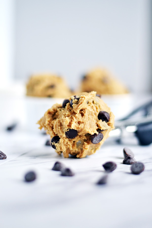 Edible Chocolate Chip Cookie Dough - Sweets by Elise