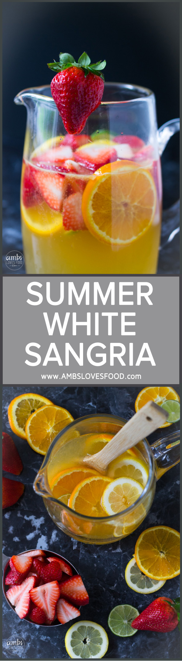 White Wine Sangria {Perfect for Summer!} - NeighborFood