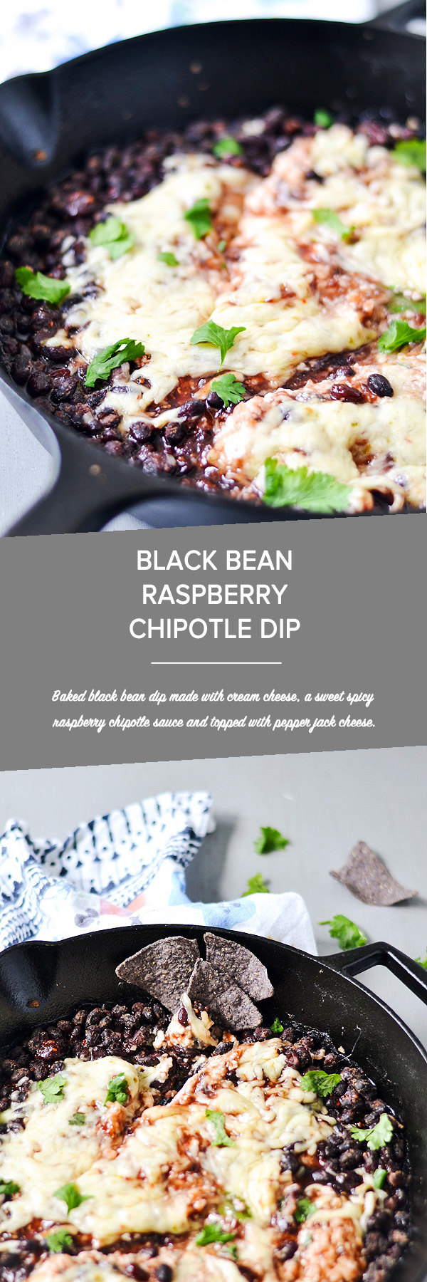 BLACK BEAN RASPBERRY CHIPOTLE DIP – AMBS LOVES FOOD