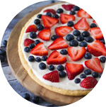 FRESH FRUIT PIZZA