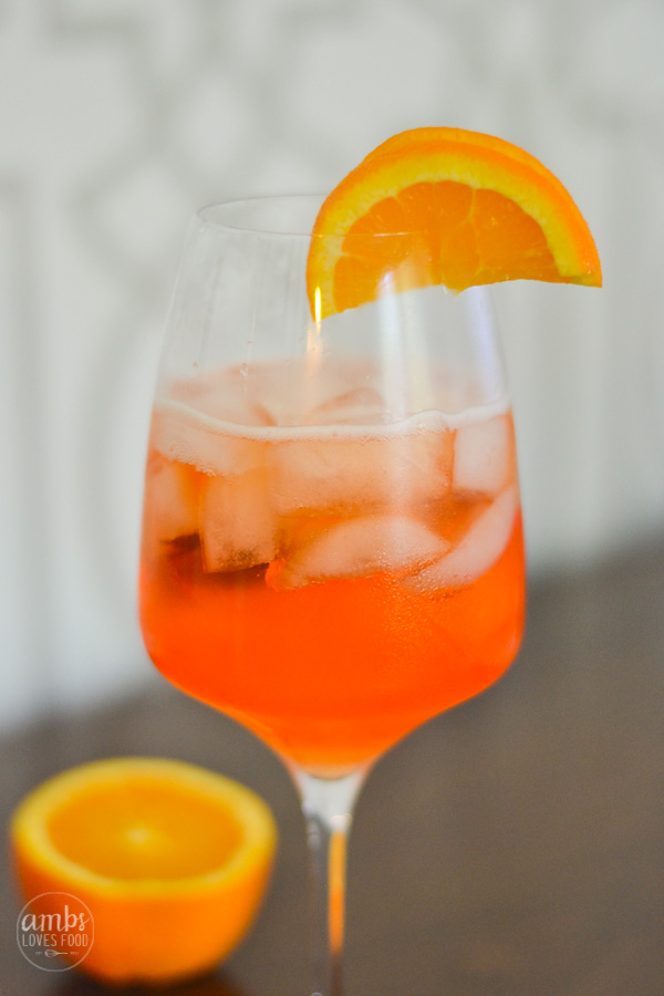 Spaghett Drink Recipe - 3-Ingredient Aperol & Miller High Life