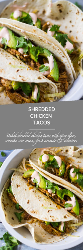 SHREDDED CHICKEN TACOS – AMBS LOVES FOOD